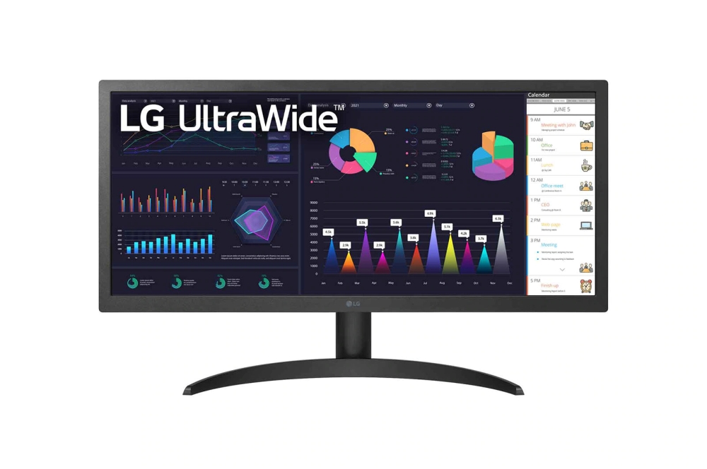 LG 26WQ500-B, 25.7" UltraWide AG, IPS Panel