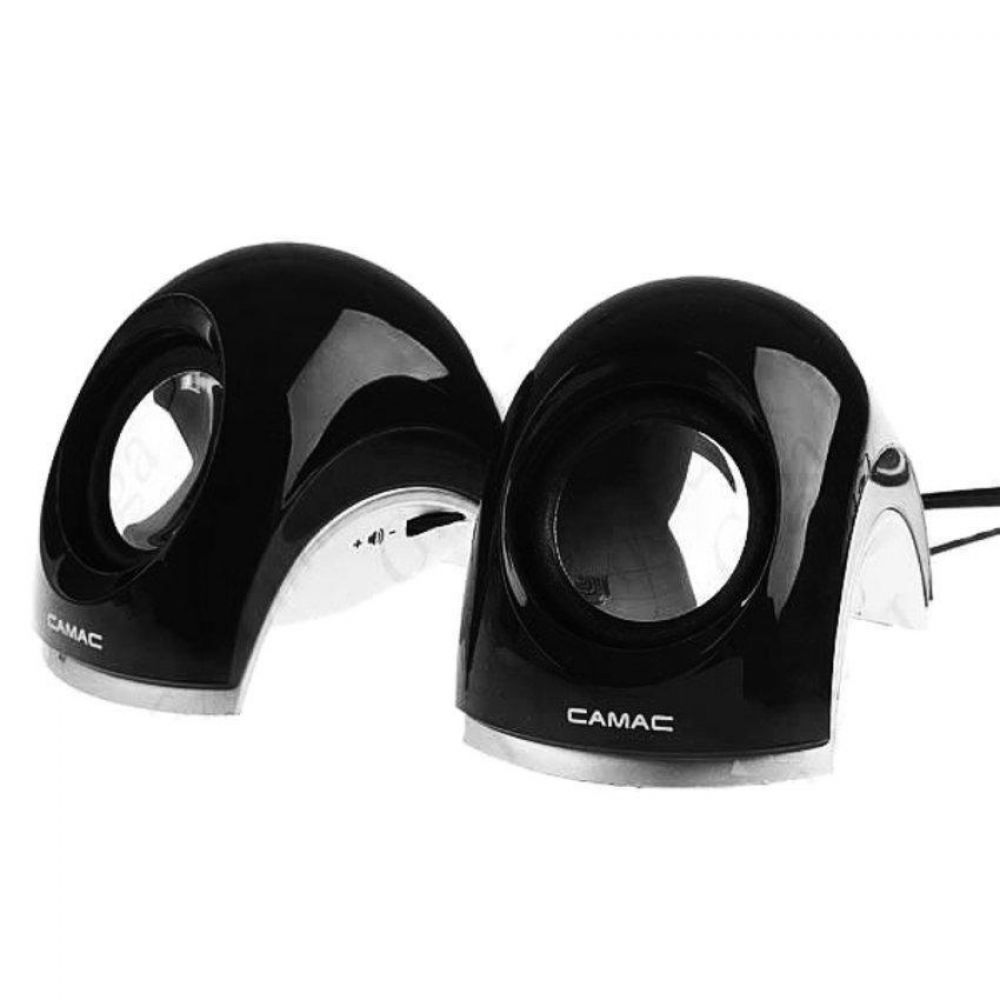 Camac CMK-818 Speakers 1.5W*2, USB, White/ Black - 22004