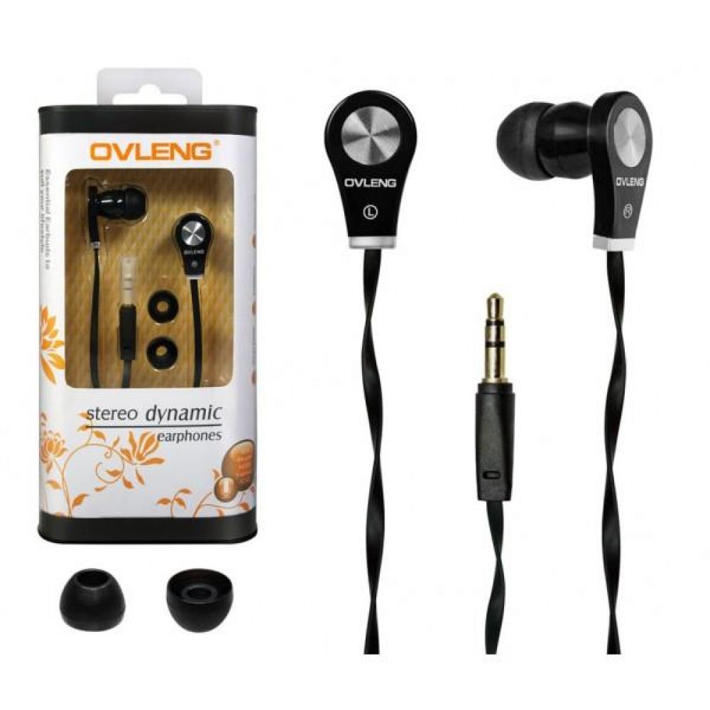 Ovleng OV‐K282MP Headsets Audio, With flat cable, Red - 20230