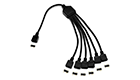 EKWB EKWB3831109821879 6-Way Splitter Cable
