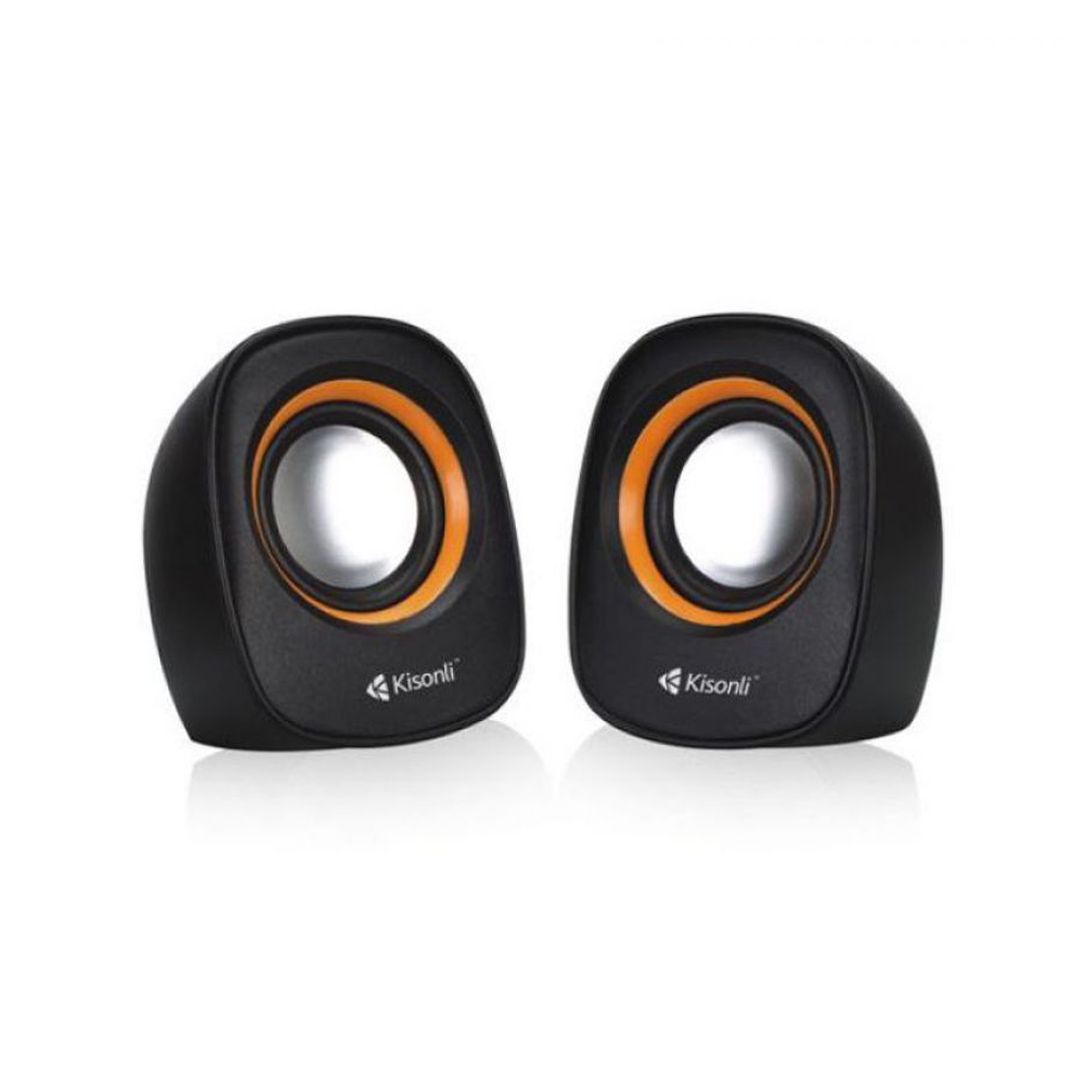 Kisonli V360 Speakers 1.5W*2, USB, Multicolor - 22046 