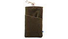 ZTE BFL-BR Phone & Tablet Case, Soft Fabric, Brown 4.3"(10.92cm)