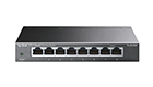 TP-Link  Switch Unmanaged TL-SG108S, v.2 8-port Gbit, QoS, IGMP snooping, desktop, metal 