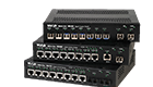 WIZLAN Switch 100M SFP ports, 2x Gigabit SFP ports Managed WM-825/FFF/SFP