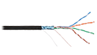 NIKOMAX NKL 4700B-BK F / UTP cable, 4 pairs, Cat.5e, 24 AWG, Outdoor, PE, 305 M
