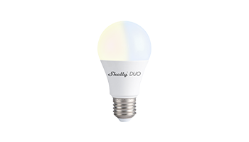 Shelly Duo (E27) - WW/CW WiFi-operated dimmable bulb