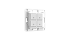 Shelly Wall Switch 4 - White White Wall Switch for Smart Relays