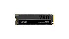 LEXAR LNM760X512G-RNNNG 512GB High Speed PCIe Gen 4x4, M.2 NVMe, up to 5300 MB/s read and 4500 MB/s 