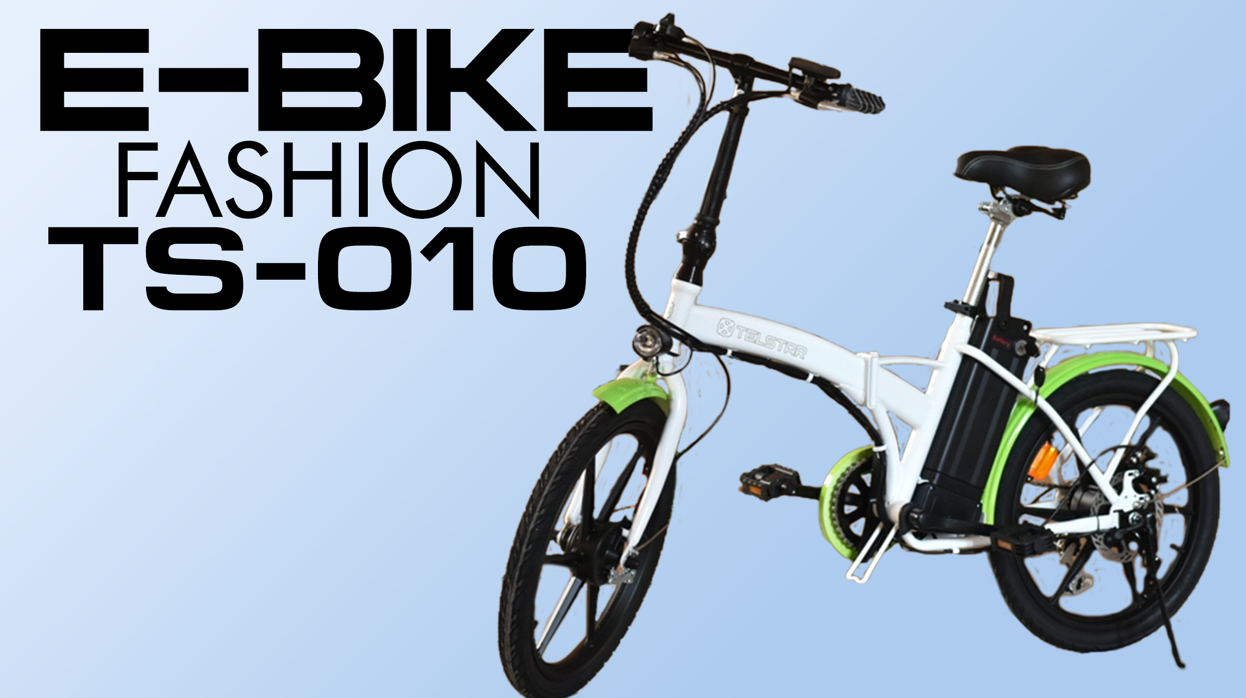 City electric bicycle E-BIKE TS-010 + FASHION 350W 36V 12AH