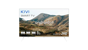 KIVI 43U790LW 43" (109 cm), 4K UHD LED TV, Google Android TV 9, HDR10, DVB-T2, DVB-C, WI-FI, Google 