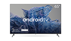 KIVI 65U740NB 65', UHD, Google Android TV, Black, 3840x2160, 60 Hz, , 2x12W, 111 kWh/1000h , BT5, HD